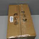 SZXYKEJI Motion Sensor Light Indoor 1-Light Mini Glass Globe Ceiling Light Fixture Modern Black Semi Flush Mount Light for Hallway Entryway Porch Stairway Closet