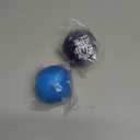 Candescent Stress Balls - Hand Therapy Relief for Anxiety, Fidget, Tension, Exercise Strengthener - Motivational Toys for Adults & Kids - Set of 2 (Crystal Blue, Ocean Blue)