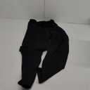 POSHDIVAH Women's Maternity Workout Leggings Over The Belly Pregnancy Yoga Pants with Pockets Soft Activewear Work Pants (Medium, Capri Black)