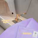 BRILLMAX 10 Pack Lavender Tablecloths 60 x 126 Inch for 8ft Rectangle Tables - 150 GSM Polyester Fabric, 15" Standard Drop, Water, Stain & Wrinkle Resistant Cloth Cover for Wedding Dining Buffet