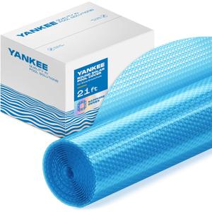 Solar Pool Cover for Round Pool by Yankee | Sapphire Series Solar Cover for Above Ground Pool | 21 ft | Keep Water Warm and Prevent Its Loss | Weatherproof Solar Blanket