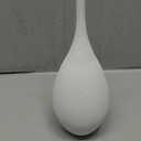 Relexome White Ceramic Vase Modern Boho Wabi-Sabi Flower Vase 1 Decorative Aesthetic Vases for Centerpieces Pampas Matte Minimalist Vase for Living Room Table Shelf Home Decor Gift