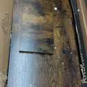 VASAGLE Baker's Rack, Microwave Stand, Kitchen Storage Rack with Wire Basket, 6 Hooks, and Shelves, for Spices, Pots, and Pans, Rustic Brown and Ink Black UKKS35X