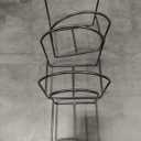 4 Packs Black Kitchen Plate Holder for Cabinet 2 Large 2 Small Dinner Dish Plate Organizer Rack Upright Dish Drying Racks Metal Dishes Racks Stand