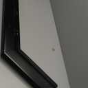 Black Angled Spring Loaded Mud Flap Hanger Bracket Set 1-1/8" Bolt Spacing 30.30" Length Fit with Aluminum Reflective Tapes Fit for Semi Trucks, 2 Pcs