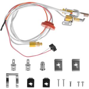 SP20824 Pilot Burner Assembly Kit, Replaces SP20754, SP21058, SP21059, SP20800, Compatible for Rheem Ruud and Richmond Water Heater Parts, NG with LP Orifice