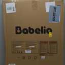 BABELIO Safety Gate Door Fits for Stairs, Narrow and Wide Doorways with Auto Close, Easy Install, No Drilling, Pressure Mounted for Baby, Child, Pets, Dog/Puppy, 26''-40'', White