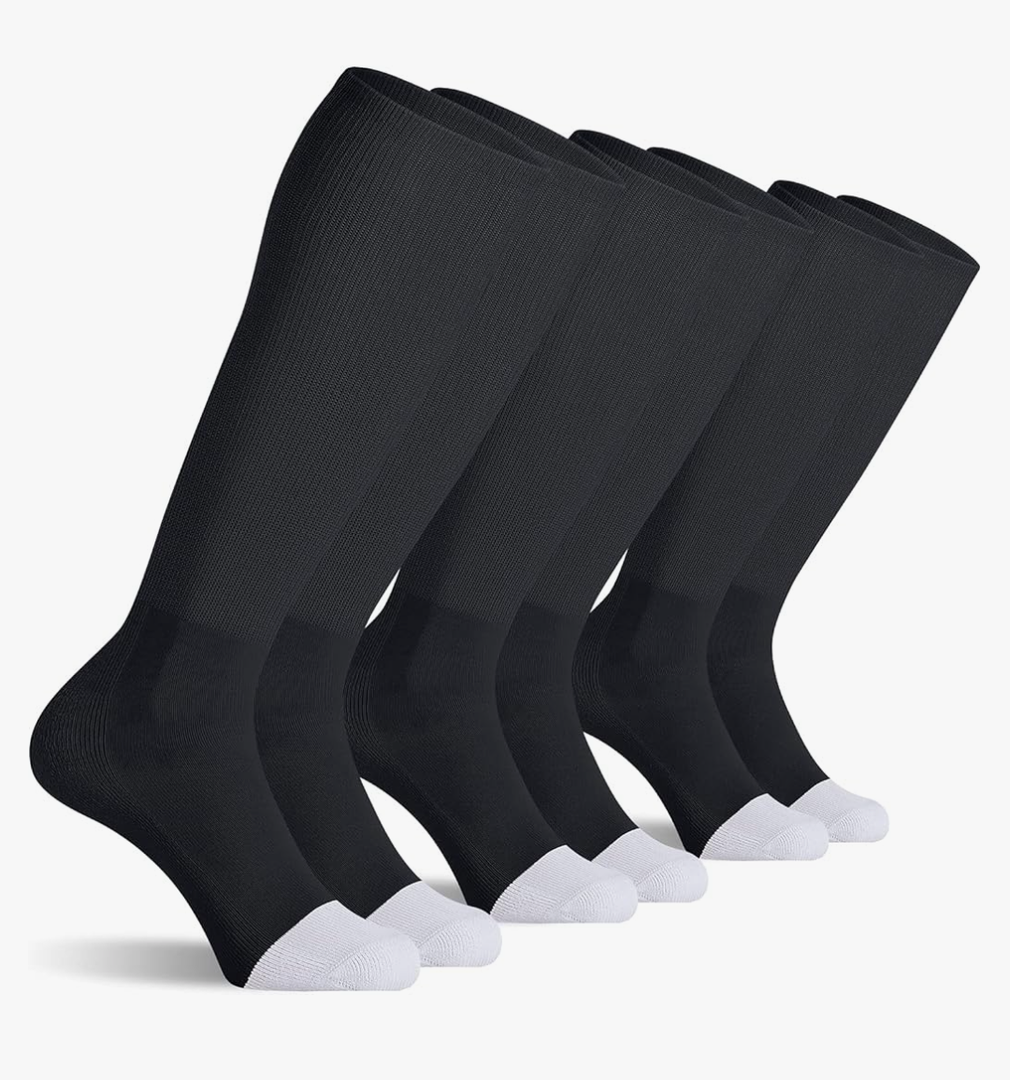 CS CELERSPORT 3 Pack Baseball Soccer Softball Socks for Youth & Adult Multi-sport Tube Socks Size S