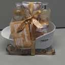 Gift Baskets for Women, Body & Earth Gift Set with Jasmine & Honey Scent Includes Bubble Bath, Hand Cream, Holiday Gift Baskets, Bath and Body Gift Sets for Women, Happy New Year Gifts