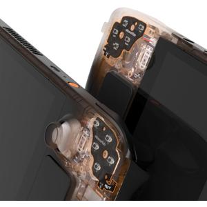 eXtremeRate Face Clicky Kit for Steam Deck OLED Handheld Console, Custom Dpad View A B X Y Menu Keys Face Buttons Mouse Clicky Kit for Steam Deck OLED Console - Without Console