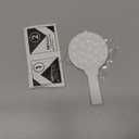 QxbSky for Magsafe Silicone Suction Cup Phone Mount Built-in Mirror for iPhone Hands-Free Cell Phone Accessory Holder for Selfies & Videos (White)