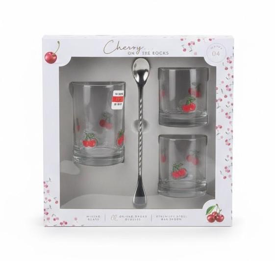 Mixing Glass Cocktail 4Pcs Set