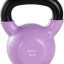 Amazon Basics Vinyl Kettlebell 30 LB