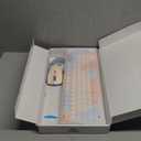 ZIYOU LANG T96 Wireless Gaming Keyboard and Mouse Combo,Dual Bluetooth/2.4G RGB Backlit Mechanical Feeling Keyboard with Smart Display & Knob,4000 DPI Gaming Mouse for PC Laptop Mac Wins-Blueberry