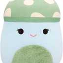 Squishmallows Original 12-Inch Bo Lynn Teal Spotted Mushroom - Official Jazwares Plush (Medium-Sized)