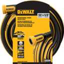 DEWALT Professional Grade Heavy Duty Garden Hose 50 Feet x 5/ 8 Inch