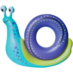 Generic Inflatable Snail Pool Float Tube 46"" X 45"", Large, Blue
