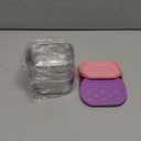 3 Pack Stainless Steel Snack Containers for Kids, 8 oz Easy Open Leak Proof Small Toddler Snack Containers with Silicone Lids, Stackable Metal Lunch Box for Daycare and School (Pink)