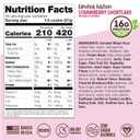 Lenny & Larry's Protein Cookie, [Strawberry Shortcake], Chewy Soft Baked, 16g Plant Protein, Vegan, Non-GMO, High Fiber, 4 Ounce Cookie (Pack of 12) (EXP 03/07/26)