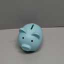 H&W Mini Piggy Bank, Plastic Coin Bank, Unbreakable Money Banks, Cute Piggy Banks, Best Birthday Gifts Home DecorationBlue (Small)