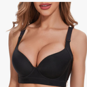 Plus Size Push Up Bra for Women Hide Back Fat Smoothing Bra Seamless Underwire T-Shirt Bra Size Unknown