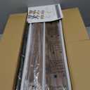 72 Inch Ceiling Fan with Light, Industrial Design with 8 Aluminum Blades, Smart Control Compatible with Alexa, Indoor Outdoor Garage Fan for Living Room Patio, Model ZCCF04WD-72 (Dark Wood Grain)