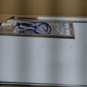 47x14 Mirror Rectangle Full Body Length Door Hanging Wall Mounted Aluminum Alloy Metal Frame Dressing Make-up Mirrors for Entryway Bedroom Bathroom Living Room 47 14 inch Silver