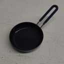 Blue Diamond Mini Egg Frying Pan Skillet, Diamond Infused Healthy Ceramic Nonstick, PFAS and PFOA-Free, Dishwasher and Oven Safe, Even Heating, Metal Utensil Safe, Warp Control Base, Blue