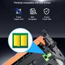 138A Toner Cartridges Black 2 Pack Pro MFP 3101fdw Replacement for HP138A 138A W1380A 138X W1380X Black Toner Compatible with HP Laser Jet Pro 3001fdw 3001dw MFP 3101fdw Printer 138A Ink (2 Black)