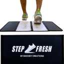 Portable Basketball Sticky Mat for Basketball Shoes | 120 Traction Sheets | Non Slip Mat for Improved Traction On Sports Courts (Traction Mat & Sticky Sheets)