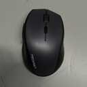 TECKNET Wireless Mouse, 2.4G USB Computer Mouse with 6-Level Adjustable 4800 DPI, Silent Quiet Click，30 Months Battery, Ergonomic Grips, 6 Buttons Portable for PC, Chromebook, Mac - Grey