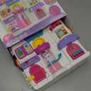 Nicella Busy Board for 1 Year Old Girl Gifts, Montessori Toys for 1 2 Year Old - 56+ Activities Bilingual Music Learning Sensory Toys for Toddlers 1-3 - Birthday Gift for 1+ Year Old Girl Boy (Purple)