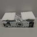 SineRise LED Modern Bathroom Vanity Light Fixtures (2-Light, 15.5-Inch, Dimmable), Matte Black Modern Acrylic Bathroom Wall Lighting Fixtures Over Mirror (Cool White 6000K)