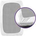 BLISSFORD Plastic Mattress Protector - Heavy Duty, Twin XL Size Fitted Vinyl - Plastic Mattress Cover, Rubber Sheets for Bedwetting Adult or Child, 100% Waterproof Sheets for Bed