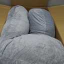 Momcozy Pregnancy Pillow for Sleeping - U Shaped Full Body Maternity Pillow
Removable Cover, Support for Back, Legs, Belly, Hips for Pregnant Women, Side Sleeper, Pregnancy Gifts & Essentials, 57 Inch