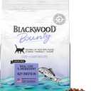 Blackwood Bounty Dry Cat Food, Cod & Carp Recipe for All Life Stages, 2 Pound Bag, High Protein, Grain Free (EXP 10/23/25)