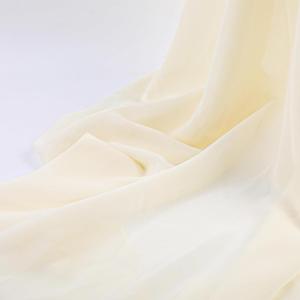 Chiffon Fabric by The Yard, 60 Inch Wide Chiffon Sheer Fabric Bars Wedding Draping, Pre-Cut Soft Wedding Arch Draping Backdrop, Party Decoration Light and Airy Dreamy (Ivory, 1 Yard)