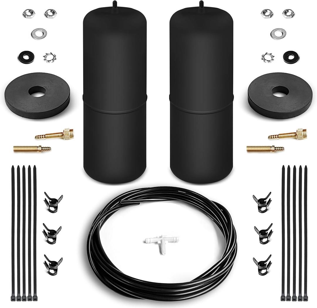 Rear Air Spring Bag Suspension Kits Replacement for Ram 1500/1500 Classic Pickups Heavy Duty Air Ride Helper Spring Bag up to 4,000 lbs of Load Leveling Capacity, 7X 60818HD
