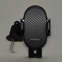 Miracase Phone Holders for Your Car with Metal Hook Clip, Air Vent Cell Phone Stand Car Mount, Universal Automobile Cradle for Garmin GPS Fit iPhone Android and All Smartphones, Dark Black (1 Pack)