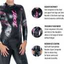 Zoot Women's Maui Wetsuit | Full Sleeve Neoskin Neoprene Buoyancy Suit for Open Water Swimming; Triathlons & Training (Black, S)