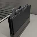 Masthome Index Chopping Board Set, 4-Pieces Plastic Cutting Boards with Food Icons and Storage Stand, BPA Free, Dishwasher Safe, Professional Chopping Board Set for Kitchen