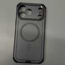 ESR for iPhone 17 Pro Max Case with Stash Stand, 7X Military-Grade Drop Protection with Camera Control, Shock-Absorbing Phone Rugged Cover, Compatible with MagSafe Accessories, Cyber Series, Grey