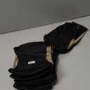 5 Pack Dog Diapers Male Reusable, Premium Belly Bands for Male Dogs, High Absorbing Dog Pee Wraps for Doggie in Incontinence and Training Black M