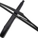 Rear Wiper Arm Blade Set Replacement for Toyota Highlander 2008-2019/ Matrix 2009-2013 / RAV4 2006-2012 / Prius V 2012-2017, Rear Windshield Wiper Arm & Wiper Blade, Replacement OEM: 8524142070