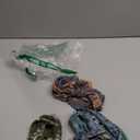 Olbye Wide Boho Headbands Floral Stretch Head Wraps Bohemian African Turban Hairbands Knotted Bandana Headband Yoga Running Head Scarfs Workout Hair Accessories for Women 4Pcs (Boho, 9.4 * 5.9'') (1 Count (Pack of 4))