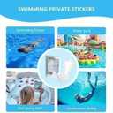 Waterproof Pads for SwimmingSwimming Private Stickers for Women | Skin-Friendly Private Area Protection | Dirt Prevention for Swimming & Daily Activities | 7-Pack5.9 * 16.5in