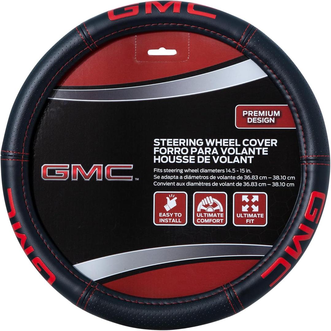 Plasticolor 006708R01 GMC Deluxe Steering Wheel Cover