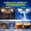 Coffee Maker Cleaner Tablets 25 Count, Coffee Machine Cleaner 1 Yr Supply