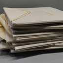 Criusia Large Storage Cubes, 13 Inch Cube Storage Bins for Shelves Closet Nursery Bedroom - 10 Pack Collapsible Storage Baskets with Handles - Fabric Bins for Organizing Clothes Blanket Toys (Beige)