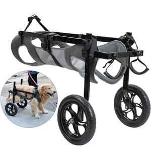 Dog Wheelchair for Back Legs, Light Weight Dog&Cat&Pets Wheelchair Cart with Disabled Hind Legs Walking, Adjustable Doggy Wheelchair Cart with Wheels for Back Legs